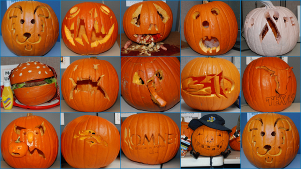 Pumpkin Contest 2012 Collage