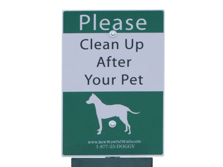 Complete Commercial Pet Waste Station with Roll Bags Pet Scoop